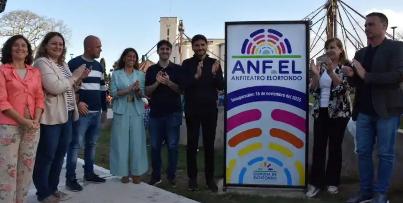 Elortondo inauguró su nuevo anfiteatro al aire libre