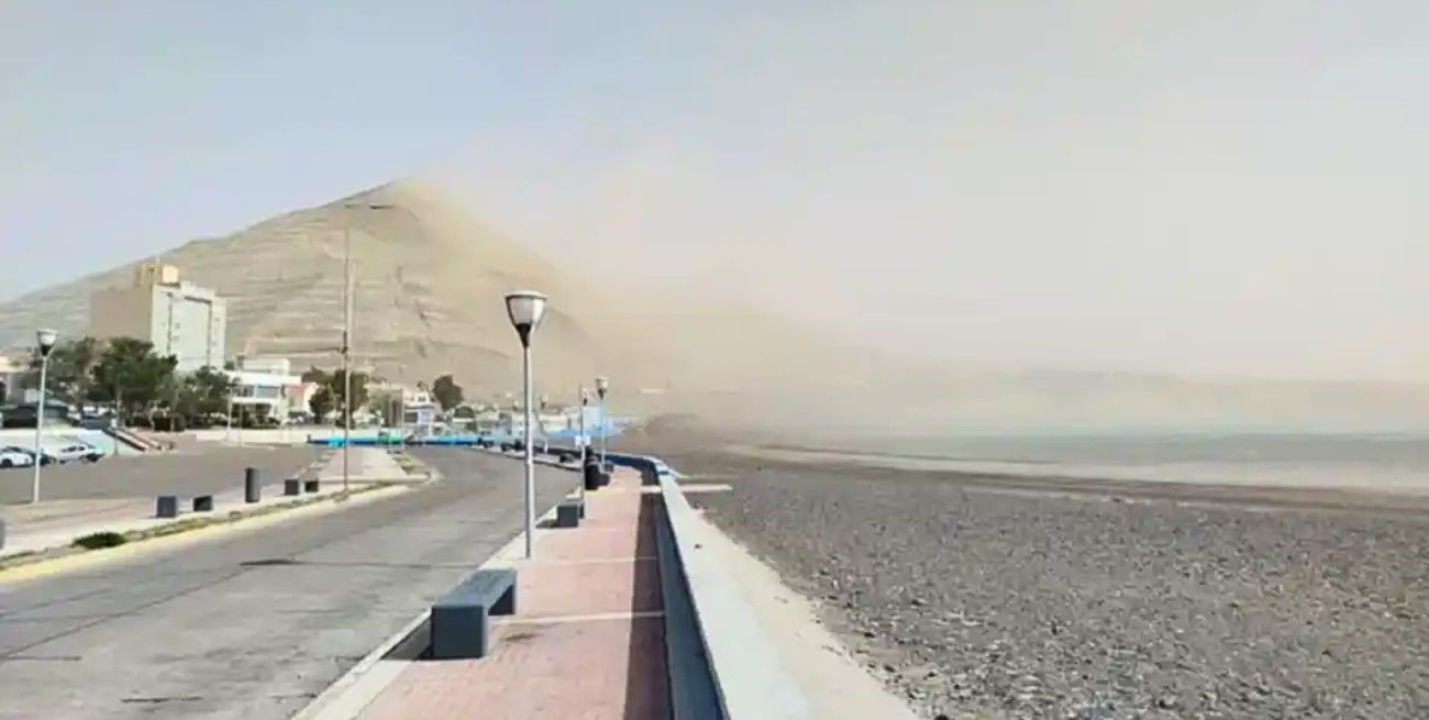 Comodoro Rivadavia enfrenta alerta roja por vientos con ráfagas superiores a 130 km/h