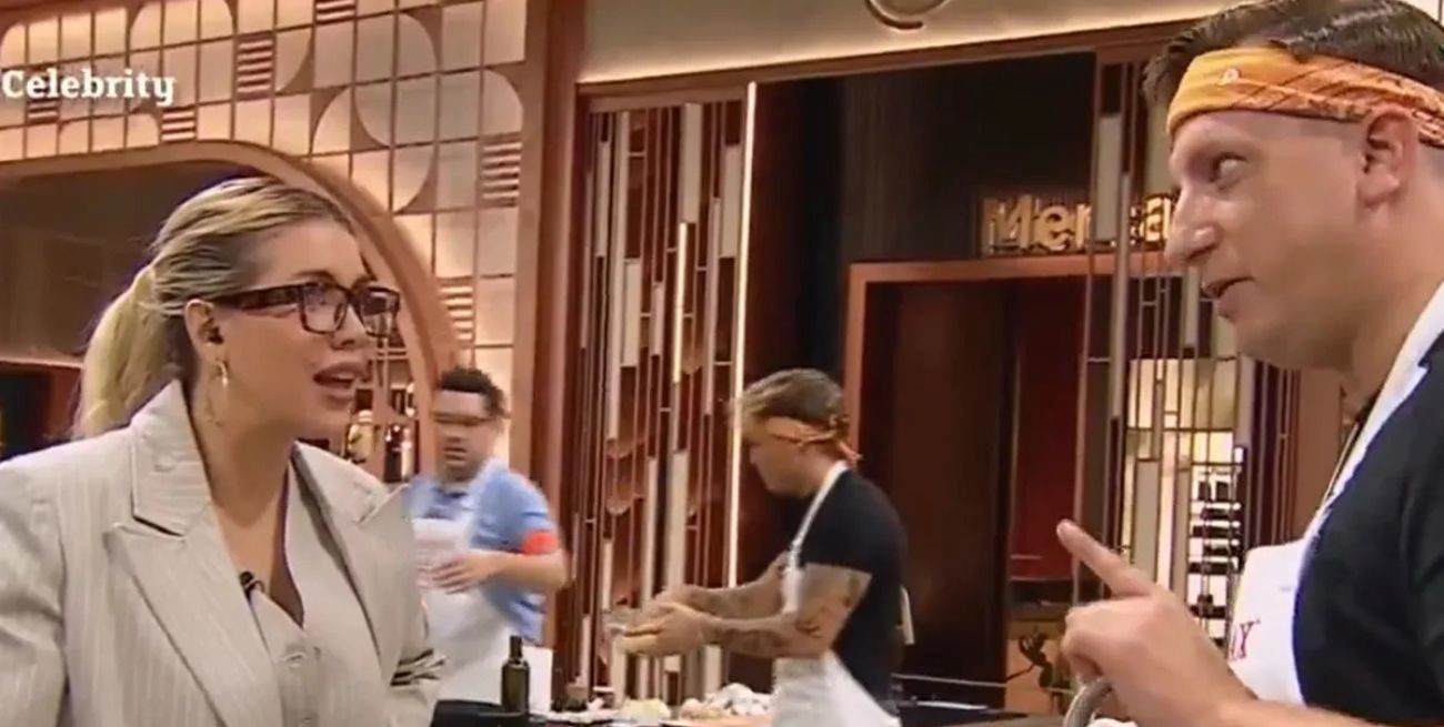 “¿No hubo un marroquí por ahí?”: el palito de Maxi López que descolocó a Wanda Nara en MasterChef Celebrity