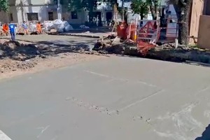 Así está ahora la ochava que permaneció por varios años intransitable.