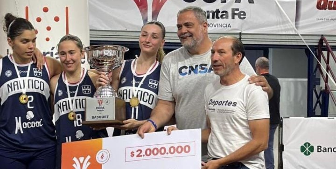 Sofía González, pieza clave en el título de Náutico Rosario: “Es un trabajo de todas”