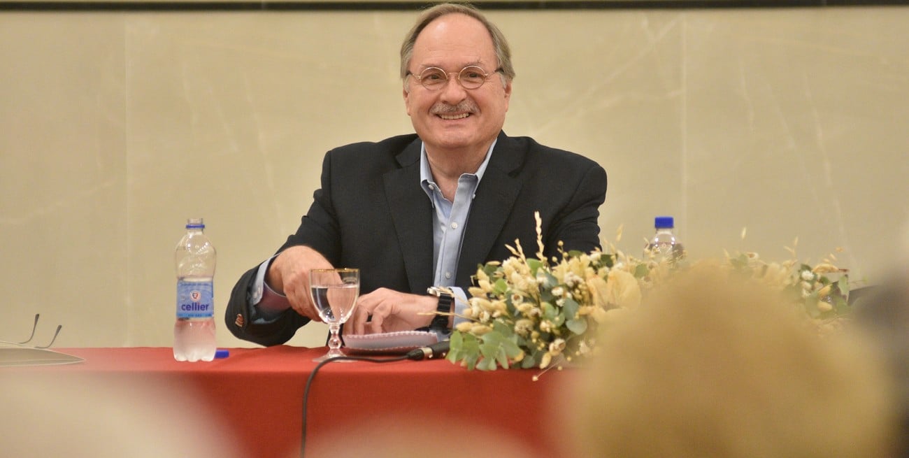 Gustavo Vittori en el Club del Orden