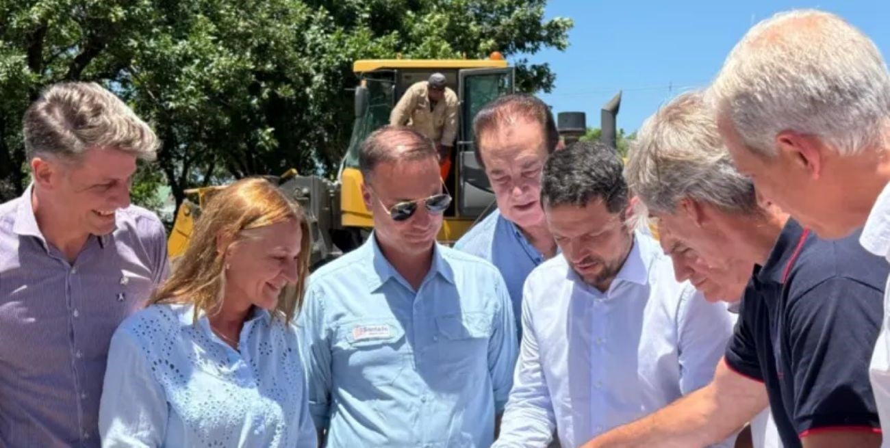 Se firmó en Avellaneda el acta de inicio de la obra de la Tercera Vía