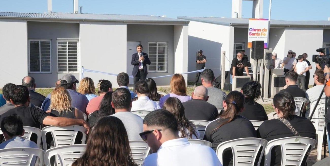 Entregaron 34 viviendas a familias de San Jerónimo Norte