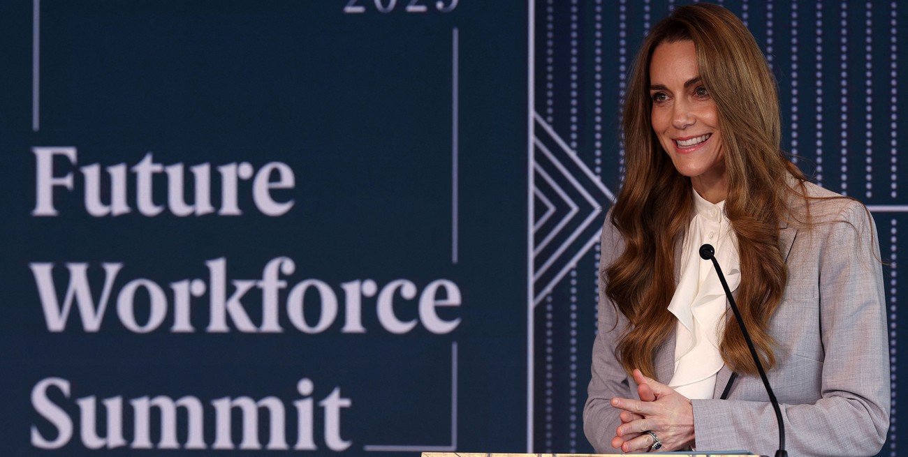 Kate Middleton dio su primer discurso público desde que anunció su diagnóstico de cáncer
