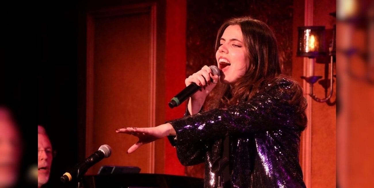 Renata Gabella, la argentina que brilló en el escenario internacional de 54 Below en Nueva York