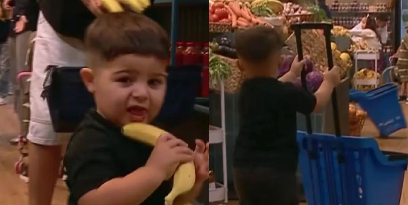 Benja, el hijo de Valu Cervantes, arrasó en el mercado de MasterChef y enterneció a todos