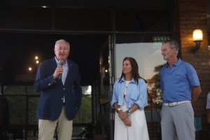 El presidente de la Federación de Golf del Sur del Litoral celebró el cierre de la primera Copa Santa Fe de Golf