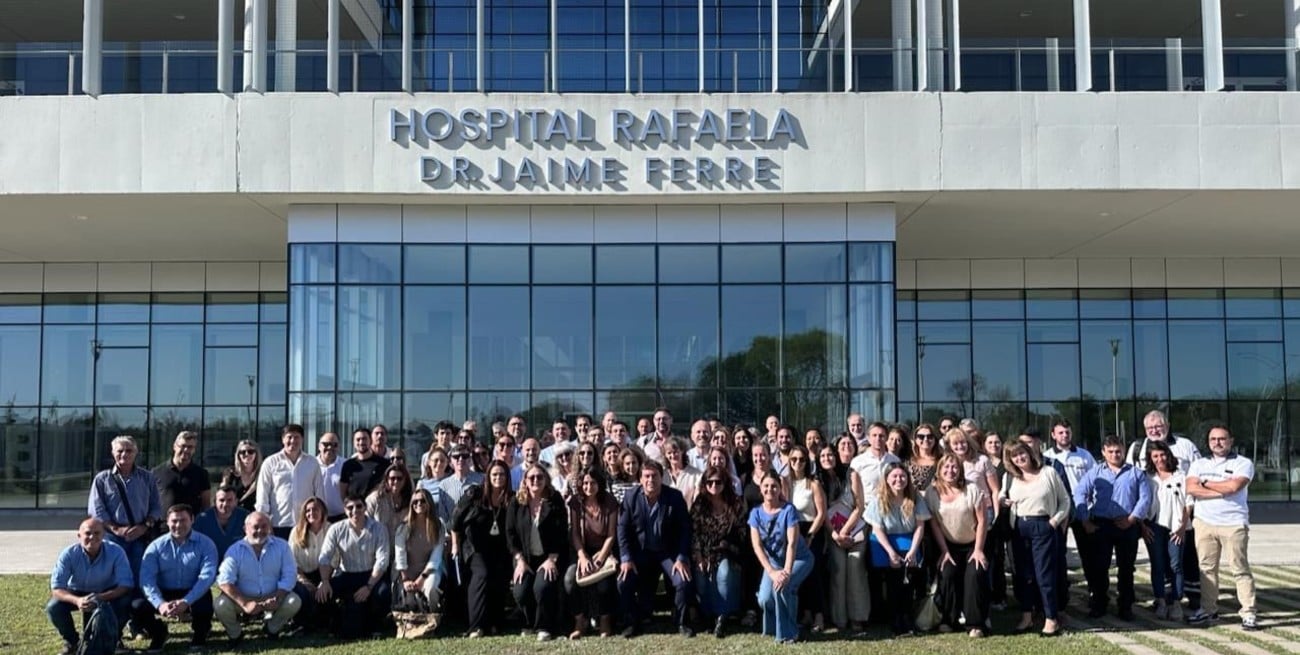 Ciancio recorrió el nuevo Hospital de Rafaela: "Es un salto histórico para la salud pública"