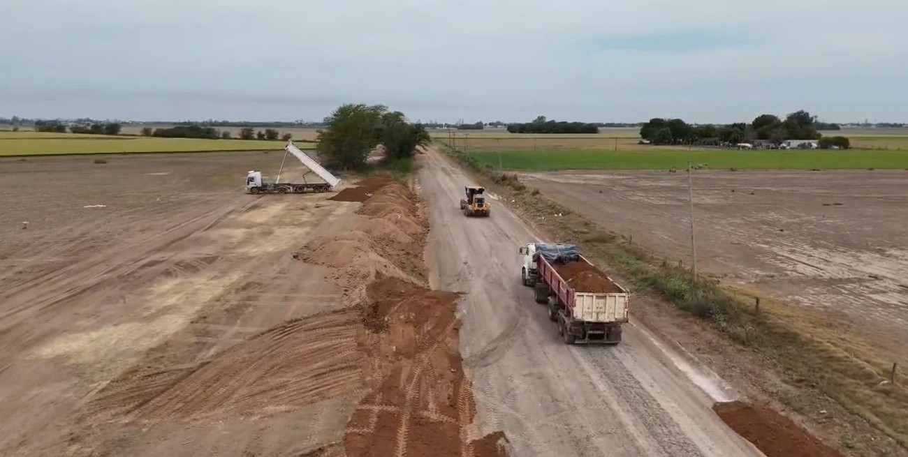 Avanza la reconstrucción del Camino de la Cremería: la obra alcanza el 20% de ejecución en Ricardone