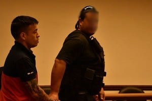 “Miguelito” Bergallo en el juicio por el crimen de Farías en 2019. Foto: Guillermo Di Salvatore/Archivo