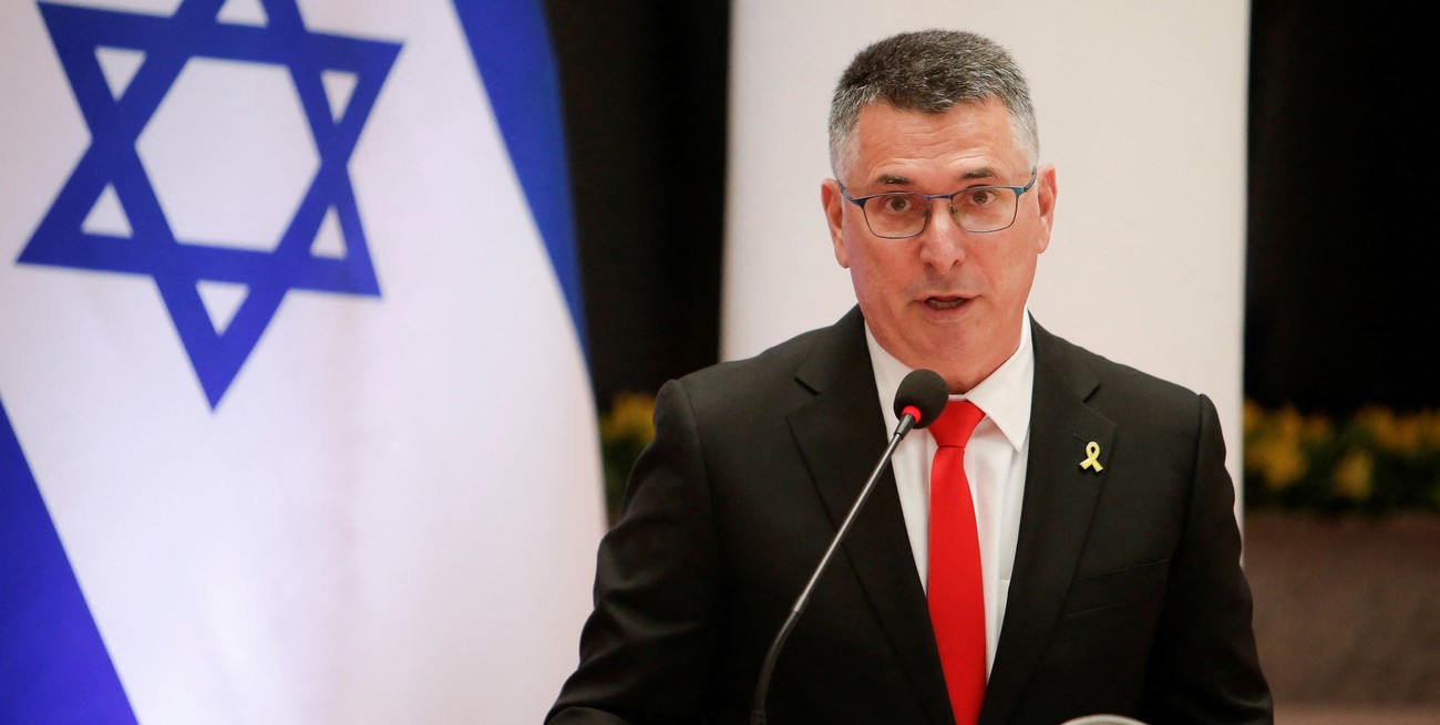 Javier Milei recibe al canciller de Israel Gideon Sa’ar en Casa Rosada