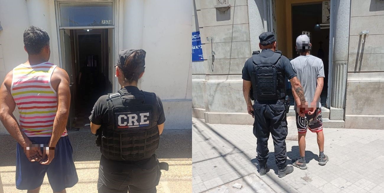 Detuvieron a dos prófugos que burlaron sus salidas transitorias y habrían vuelto a delinquir