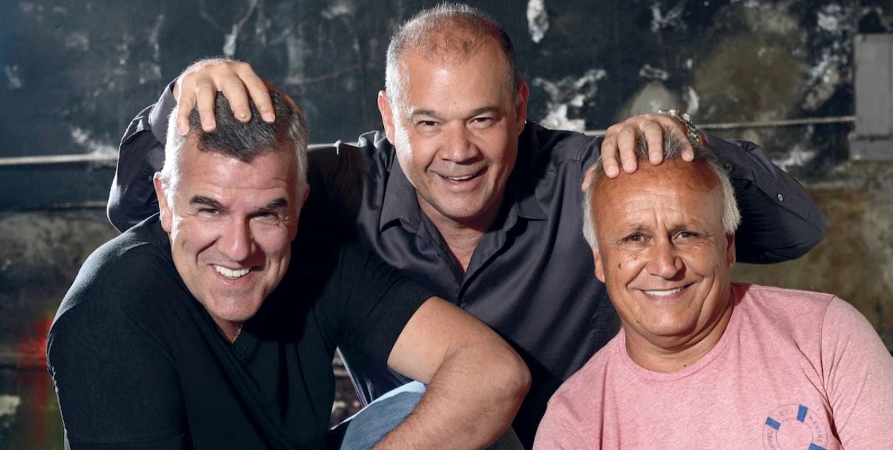 Miguel Del Sel, Dady Brieva y el Chino Volpato se volvieron a juntar: así fue el reencuentro de Midachi en Los Ángeles