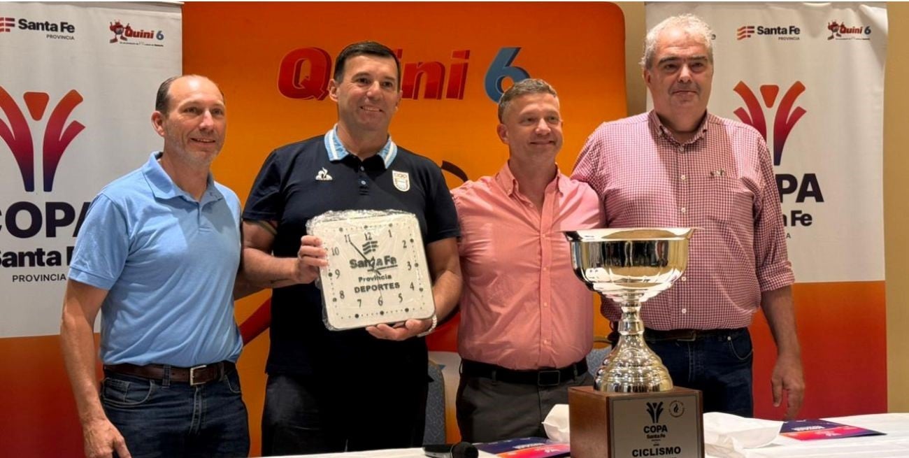 Vuelve la histórica Santa Fe–Rosario: presentan la Copa Santa Fe de Ciclismo 2025