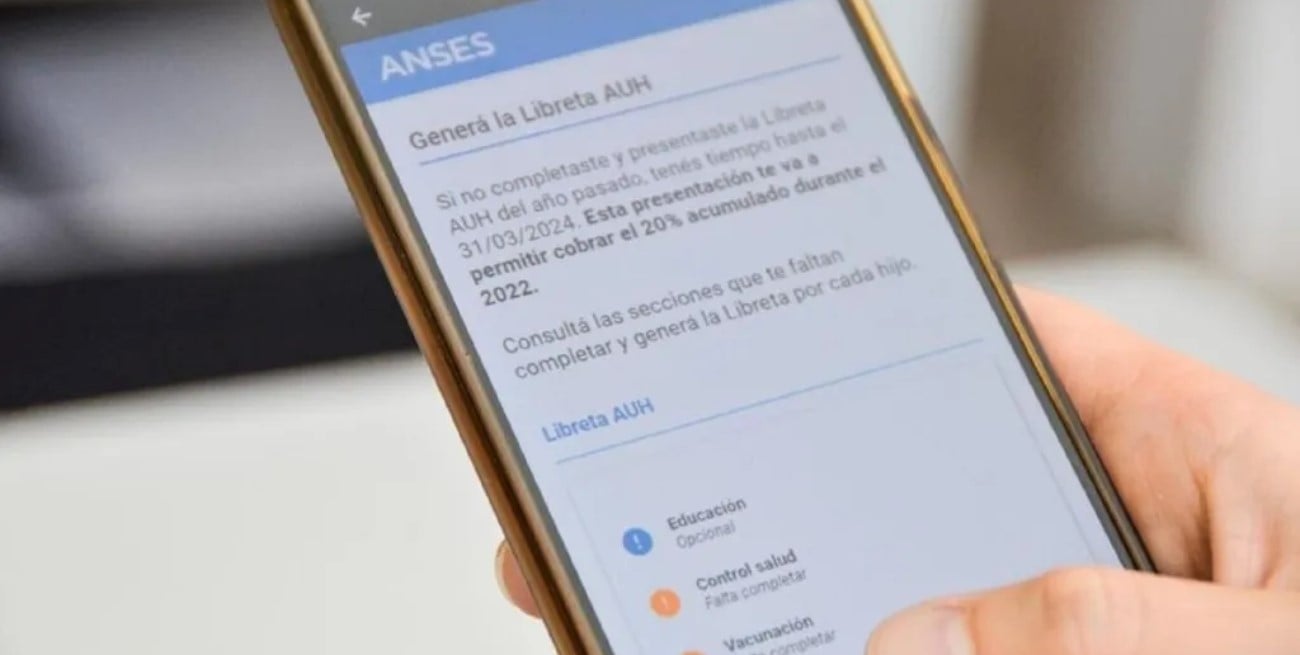 Anses recordó que la Libreta AUH 2025 puede presentarse de forma digital hasta el 31 de diciembre