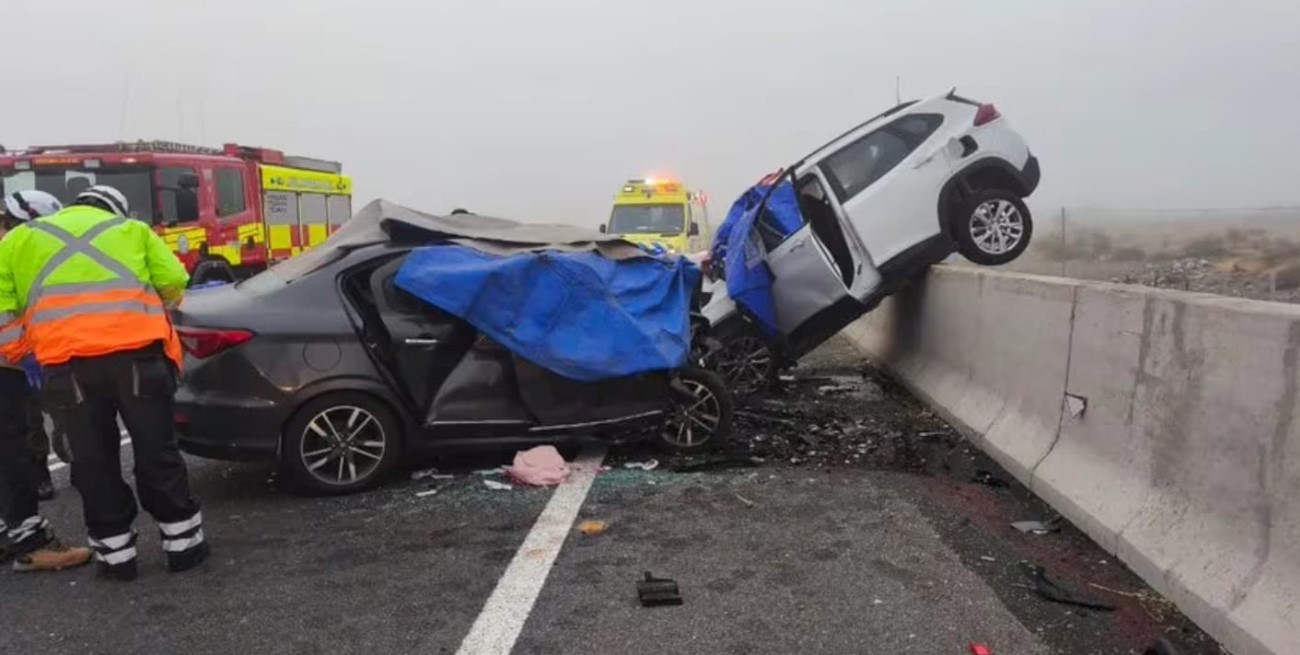 Pareja mendocina murió tras un choque frontal en Chile y dos niñas resultaron gravemente heridas