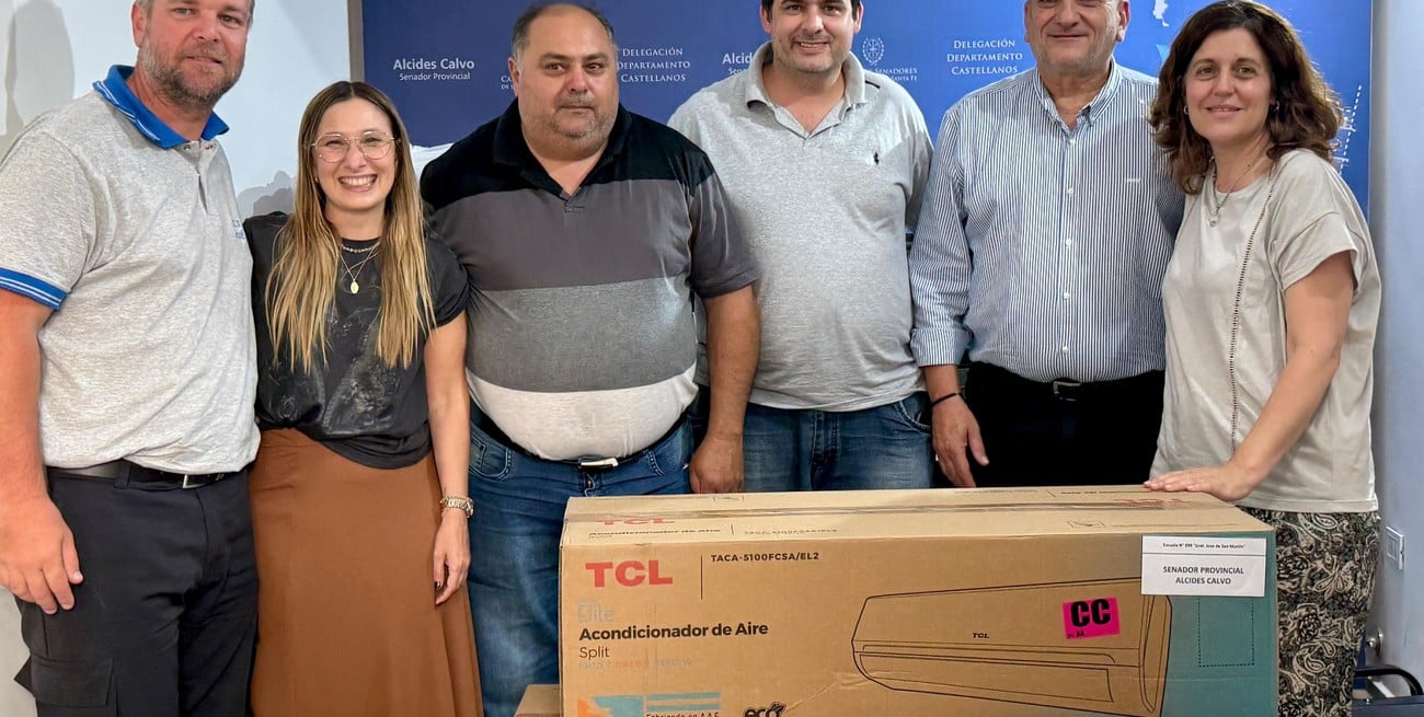 Calvo se reunió con directivos de escuelas de Santa Clara de Saguier