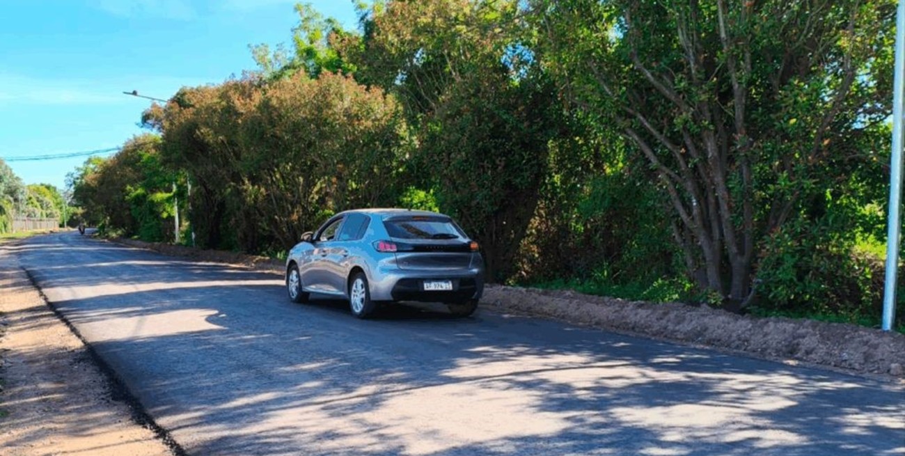 San Lorenzo: completaron la repavimentación de un corredor clave en el oeste de la ciudad