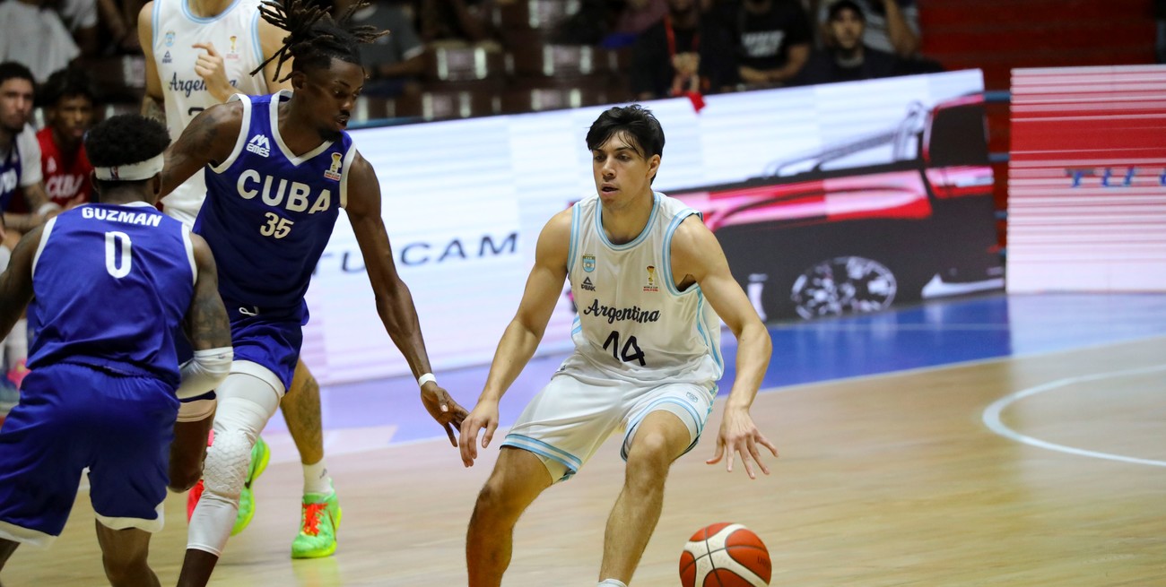 Argentina superó a Cuba en el arranque de las Eliminatorias al Mundial de básquet 2027