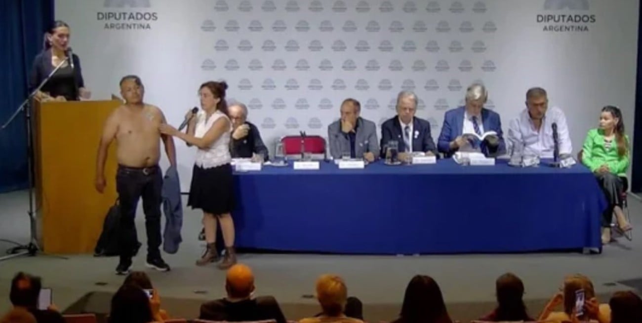 Las repercusiones de una demostración antivacunas en el Congreso: un video viral de archivo y la postura del PRO