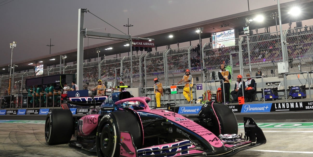 Colapinto finalizó 20° en la prueba libre del Gran Premio de Qatar