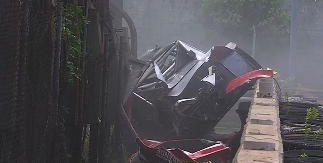 Top Race: Gastaldi evoluciona favorablemente tras el violento accidente en el Gálvez