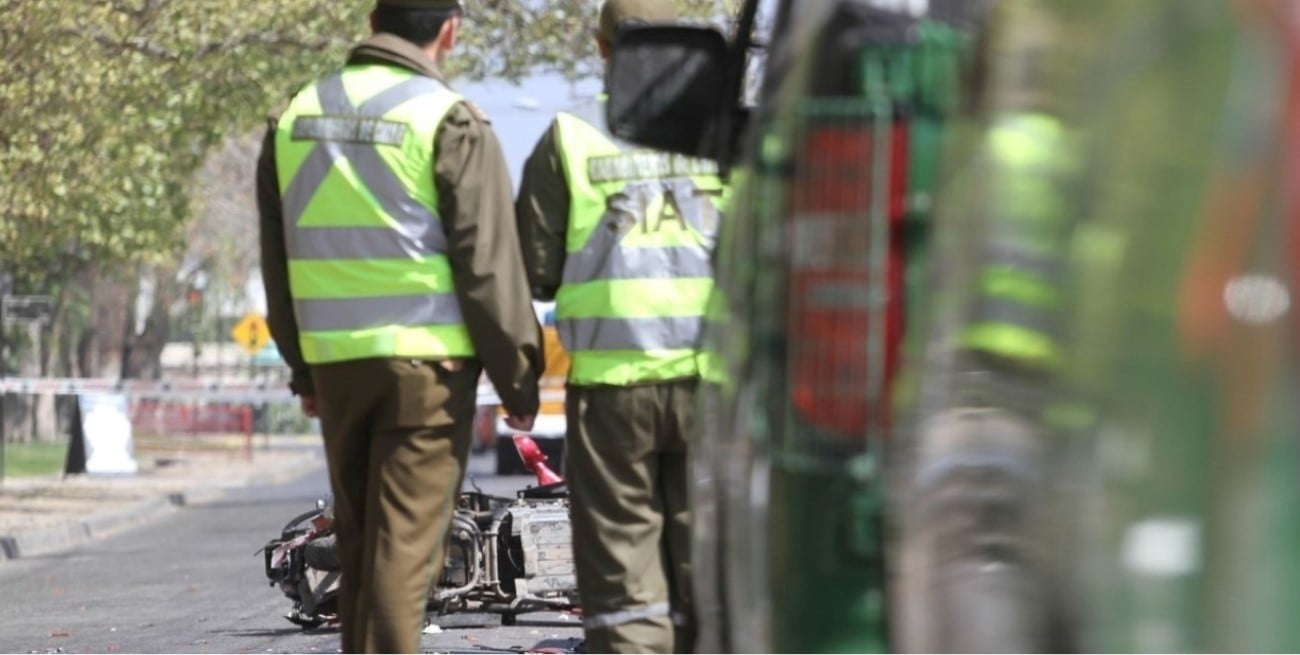 Un argentino murió al caer de su moto rumbo a Viña del Mar