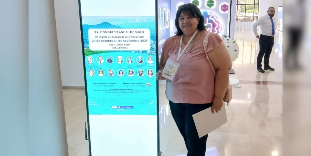 Una enfermera del Hospital Alassia ganó un premio internacional por su investigación de cuidados paliativos neonatales