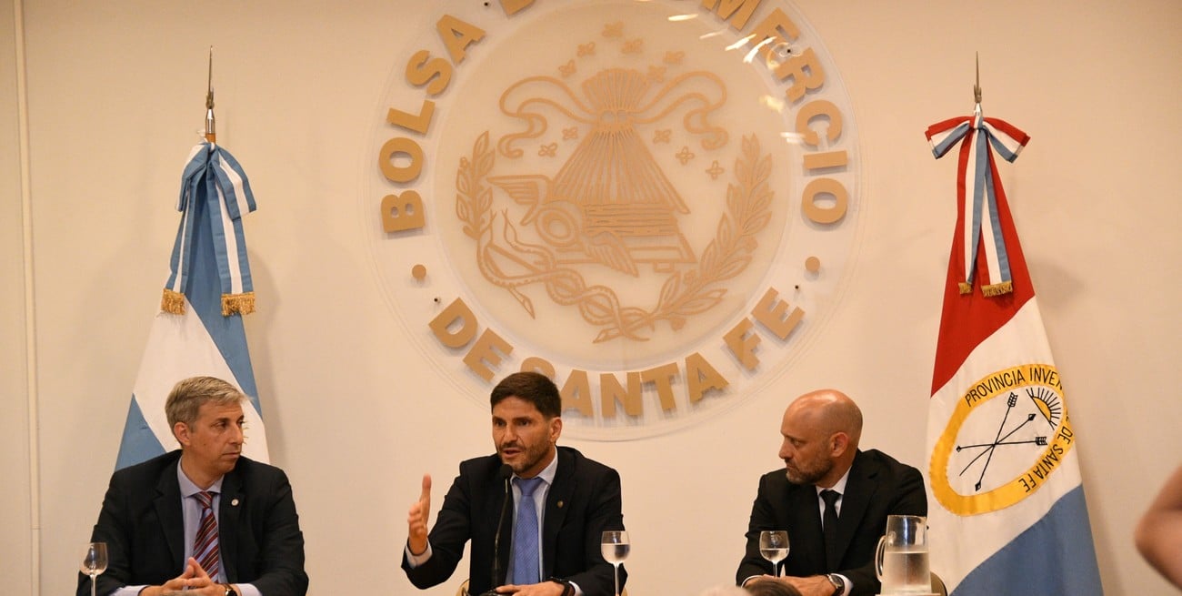 Maximiliano Pullaro dijo que su gobierno es un “aliado natural” de sectores productivos