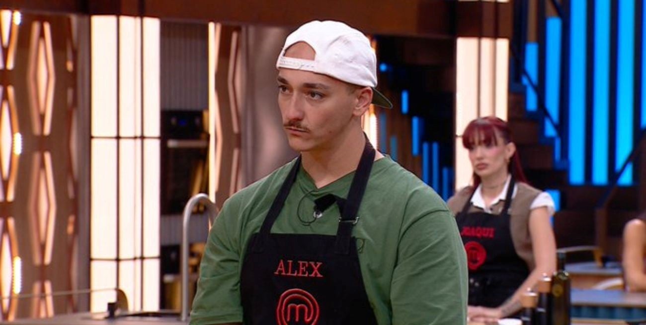 La emotiva despedida de Alex Pelao tras ser eliminado de MasterChef