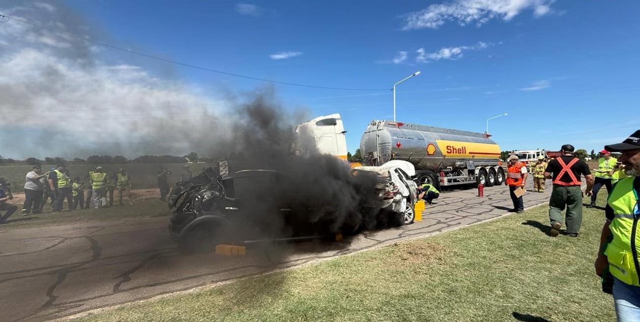 Simulacro histórico en San Agustín: instituciones y vecinos se entrenaron para responder ante eventos críticos