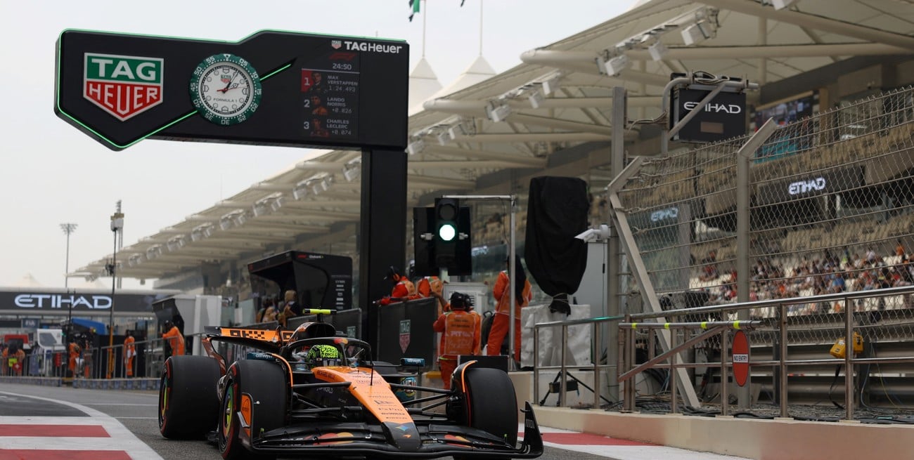 Expectativa por Colapinto: horario y TV para la clasificación del GP de Abu Dhabi