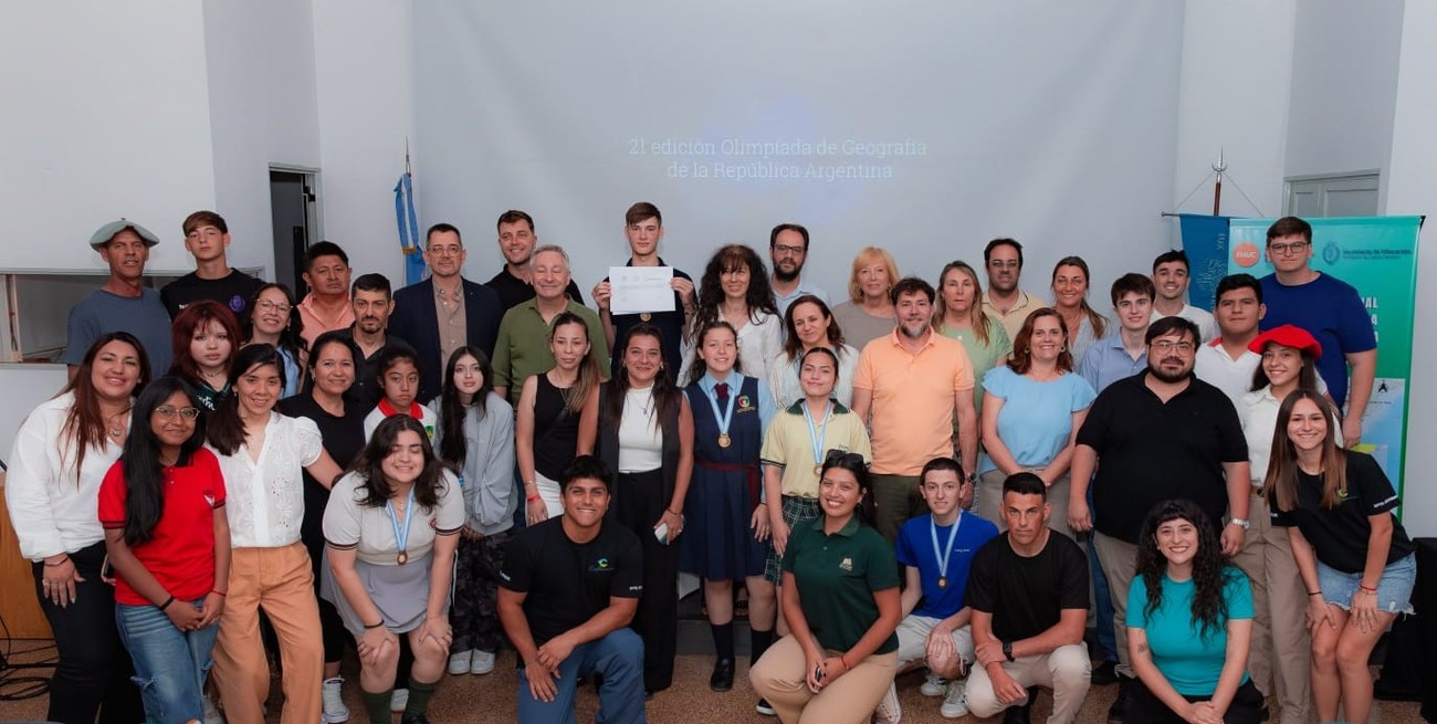 La Olimpíada Nacional de Geografía tuvo su instancia final en Santa Fe