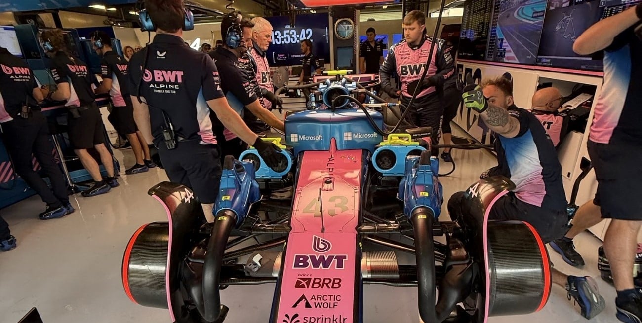 Franco Colapinto finalizó 10° en la primera práctica del Gran Premio de Abu Dabi