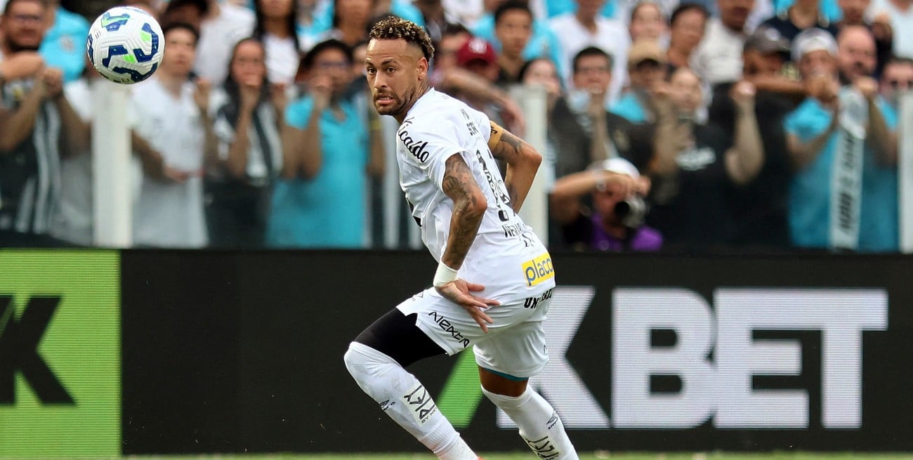 Neymar se juega por la salvación o el descenso con Santos FC