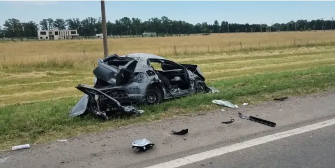 Murió un funcionario del Ministerio de Seguridad bonaerense en un choque en la ruta 3