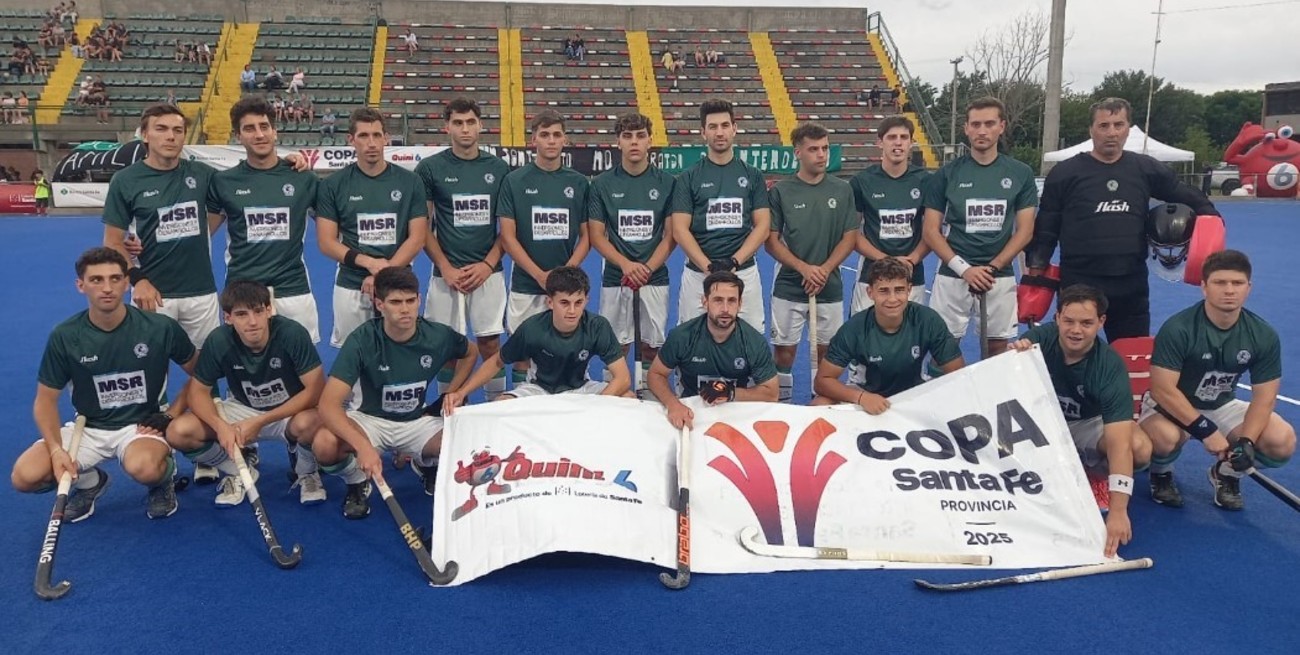 Hockey masculino: Jockey Club de Rosario es el campeón de la Copa Santa Fe