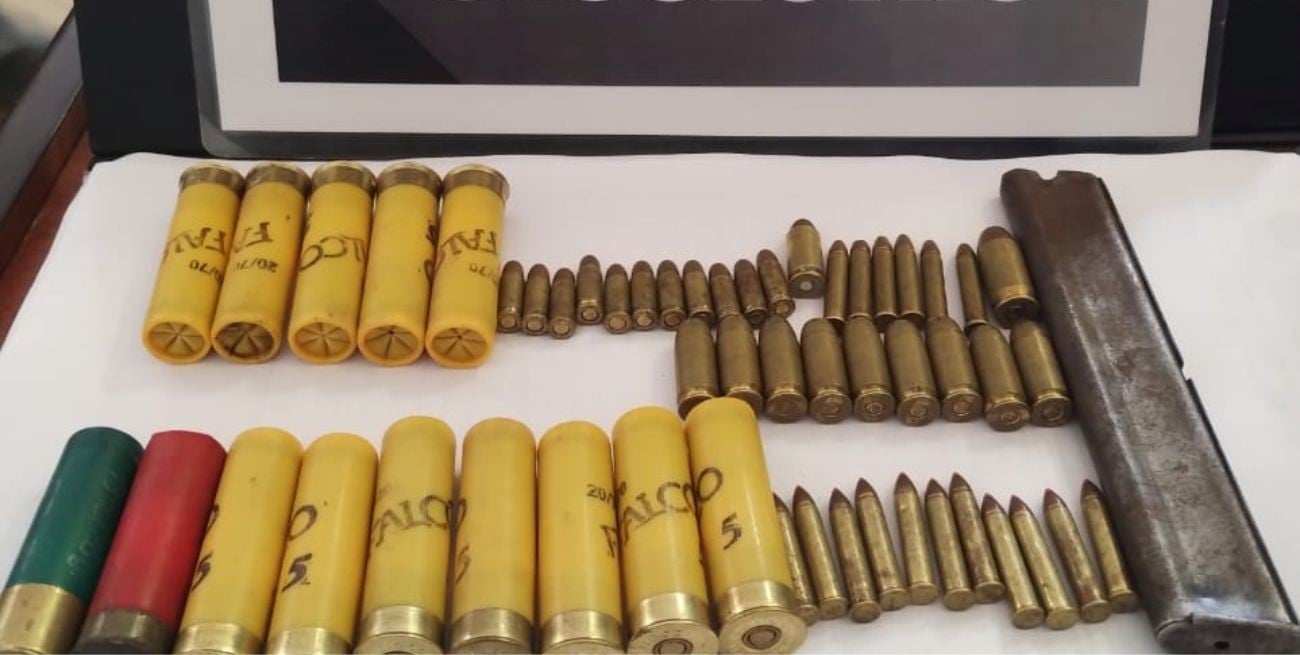 Adolescentes detenidas por un violento robo y por tener municiones de gruesos calibres