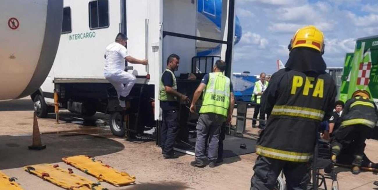 Se desplomó un elevador para pasajeros con movilidad reducida en Ezeiza: cinco heridos