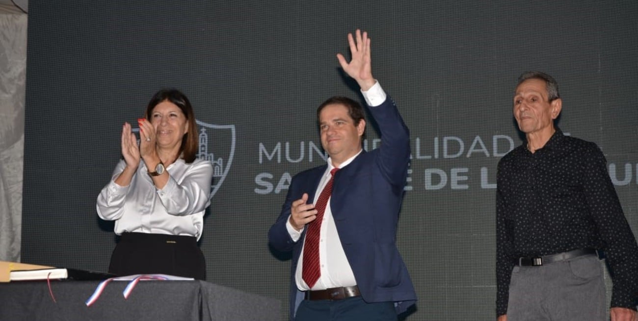 San José de la Esquina ya es ciudad: Ezequiel Ruani asumió como primer intendente