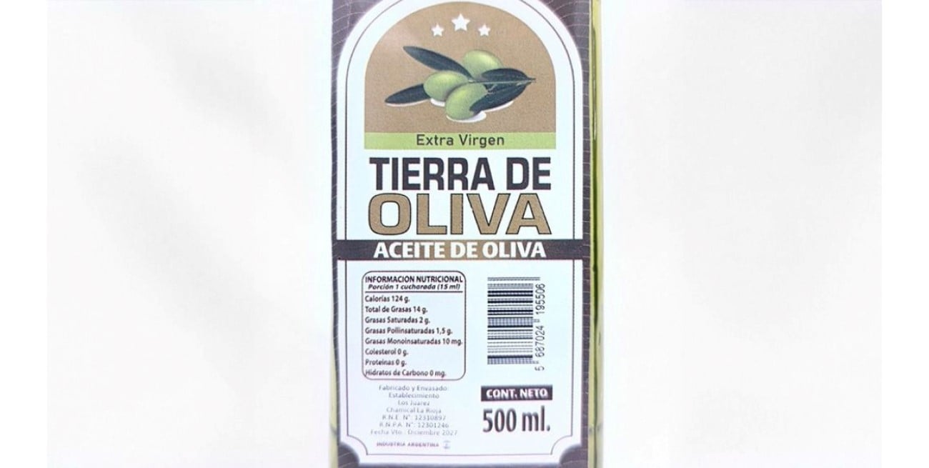 Alerta alimentaria en Santa Fe por aceite de oliva Tierra de Oliva