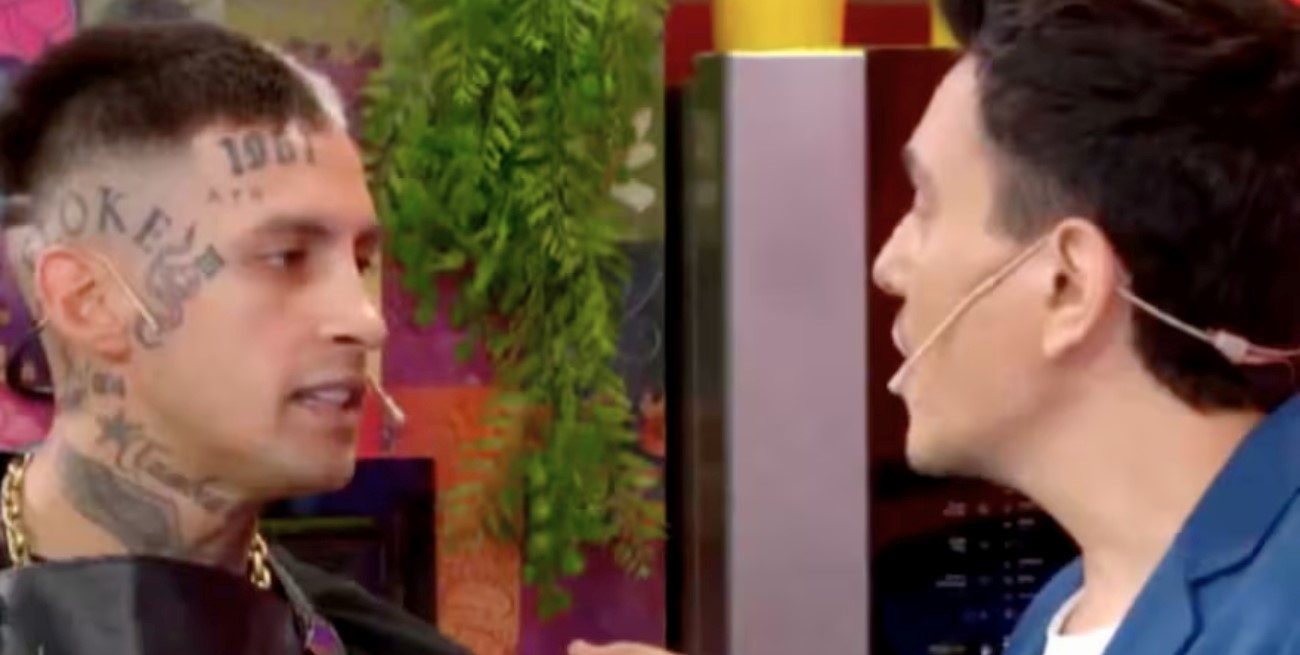 Fuerte cruce entre L-Gante y un periodista en el programa de Moria Casán