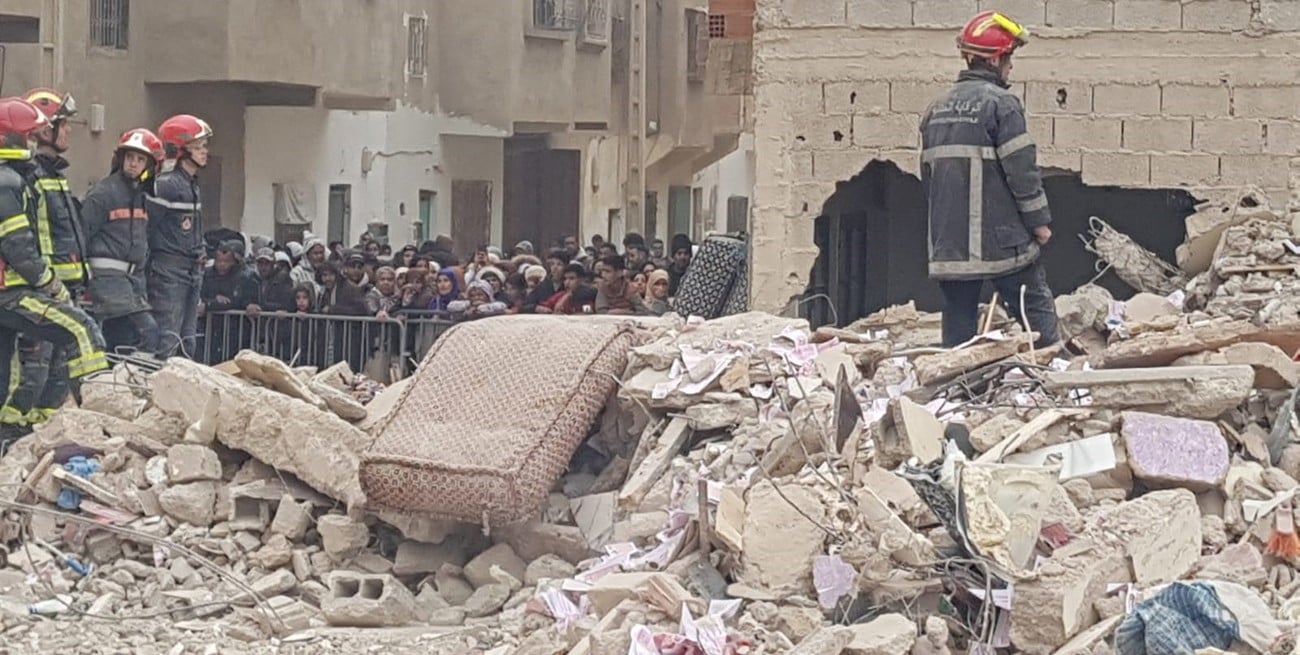 Tragedia: al menos 22 muertos tras el derrumbe de dos edificios en Marruecos