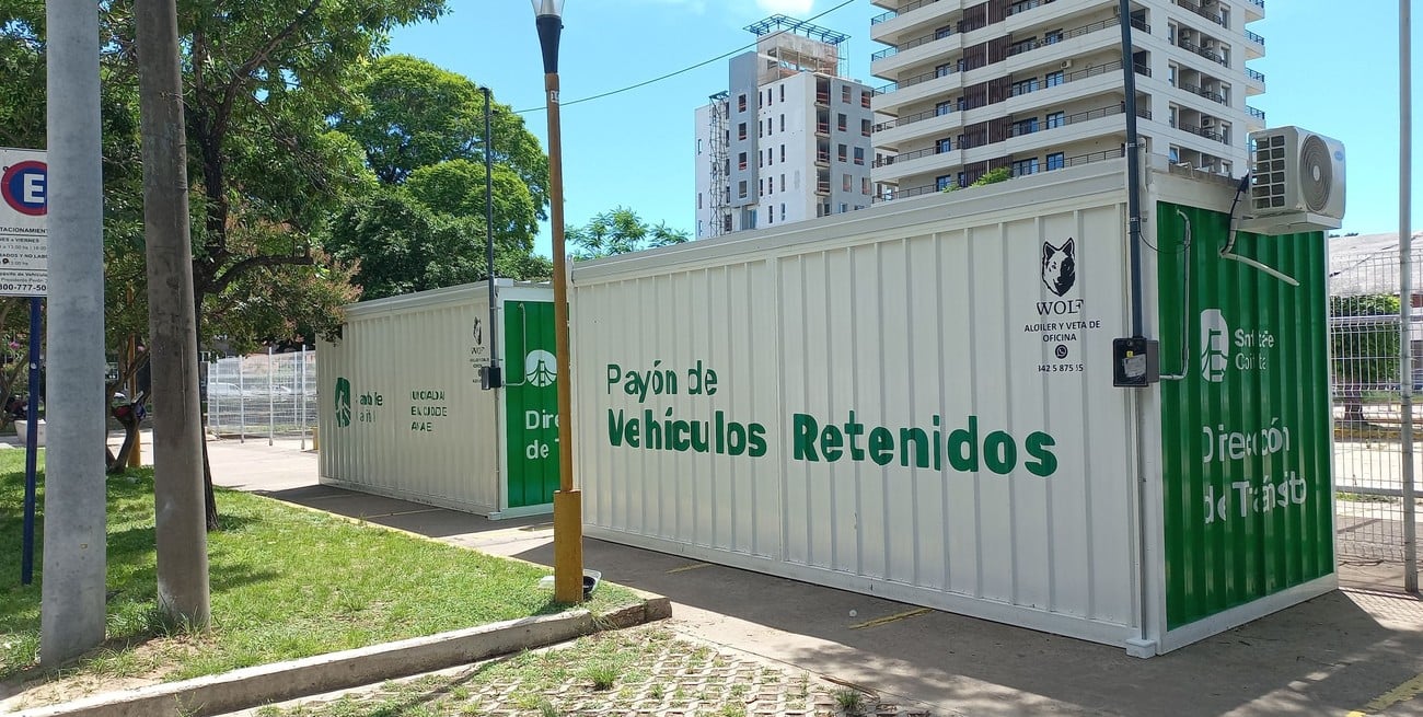 Habilitaron el Playón de Vehículos Retenidos en la Terminal de Ómnibus: cómo funciona