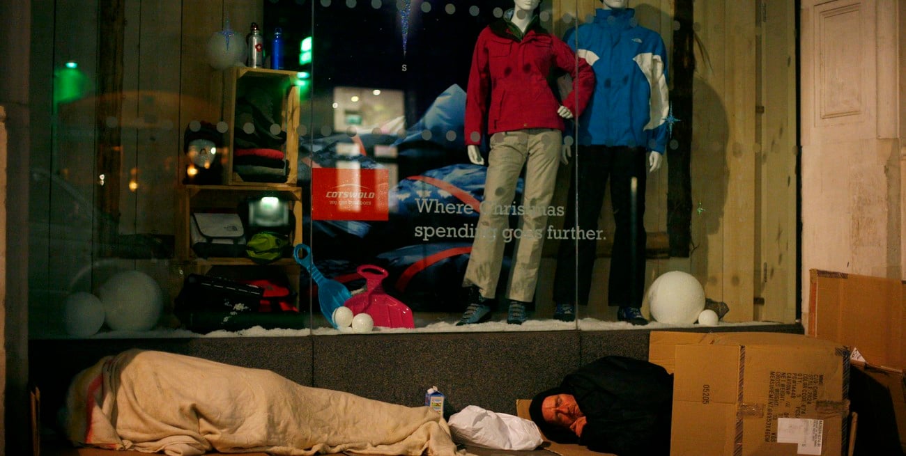 En Inglaterra, más de 382.000 personas no tienen hogar 