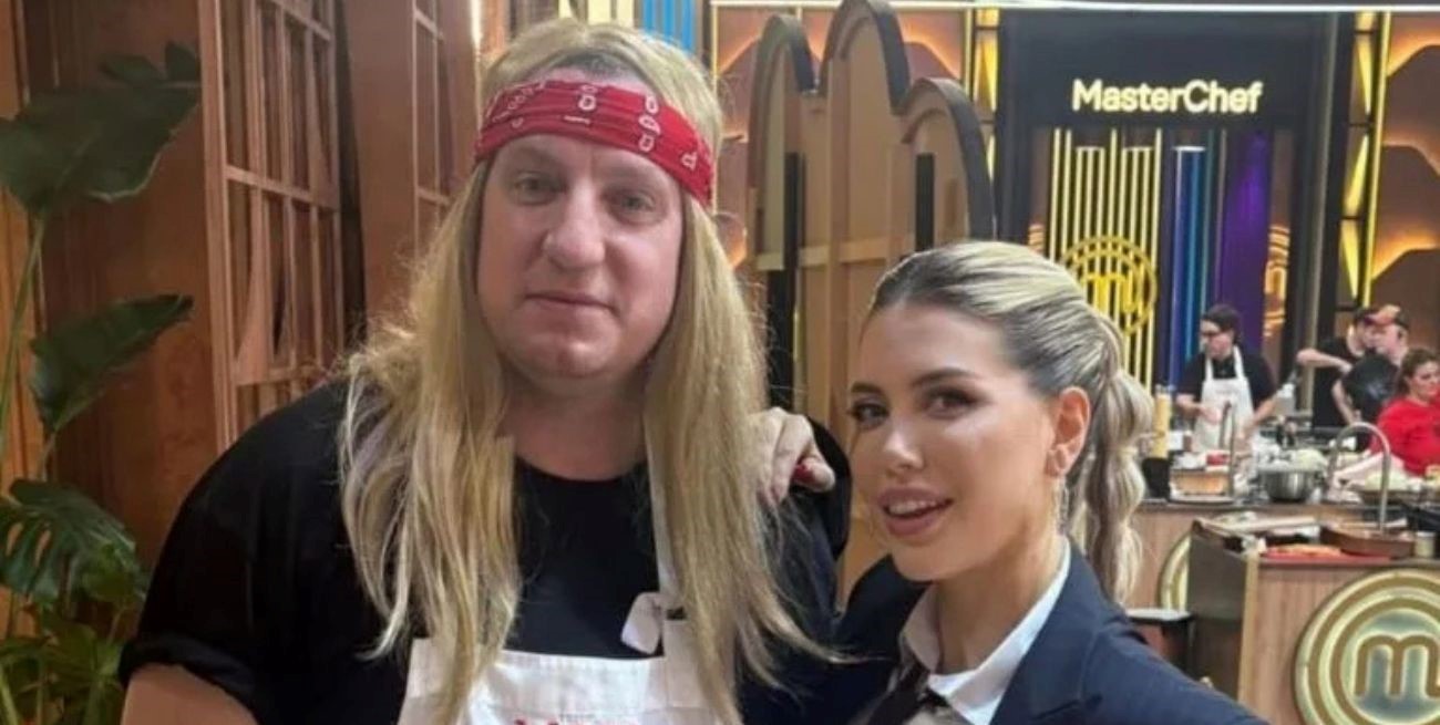 “Sedoso y planchado”: el look retro de Maxi López en Masterchef y la frase de Wanda Nara que explotó en redes