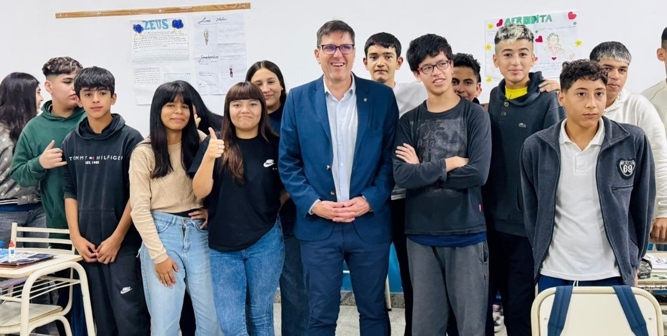 A dos años del fin de la no repitencia, Goity destacó el impacto en los aprendizajes