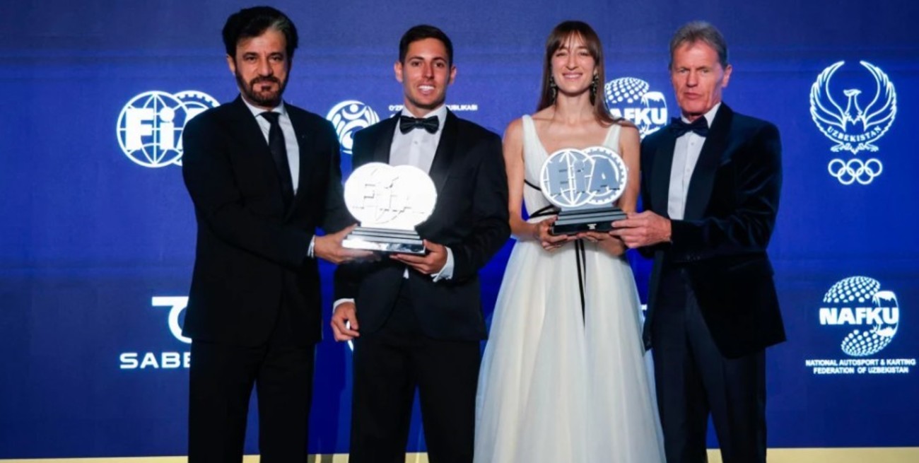 Argentina brilló en la Gala FIA 2025 con cuatro campeones consagrados