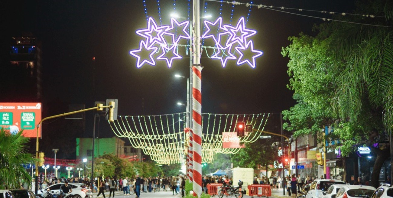 San Lorenzo: Papá Noel recorrerá la avenida San Martín en una noche llena de magia y propuestas navideñas